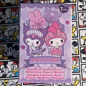 Sanrio My Melody&Kuromi Sweetheart in Pajamas Series Blind Box Figure New Sealed